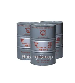 refined glycerine 99% Min