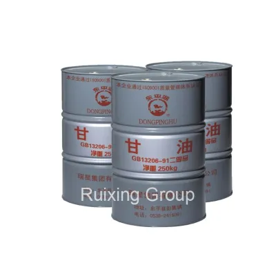 refined glycerine 99% Min