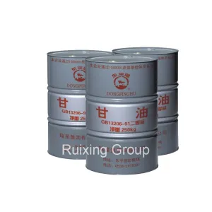 refined glycerine 99% Min